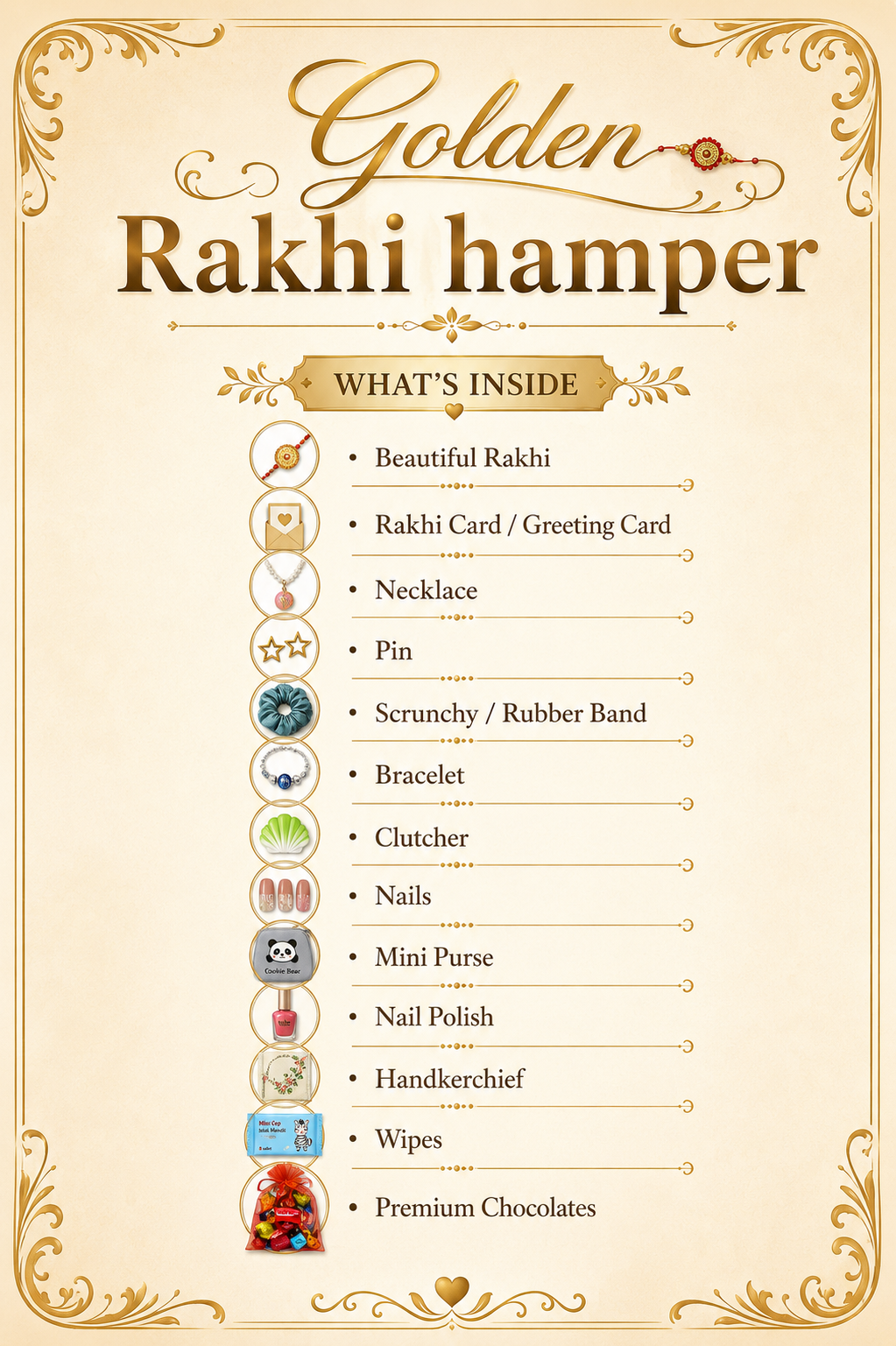 CUTE RAKHI HAMPER