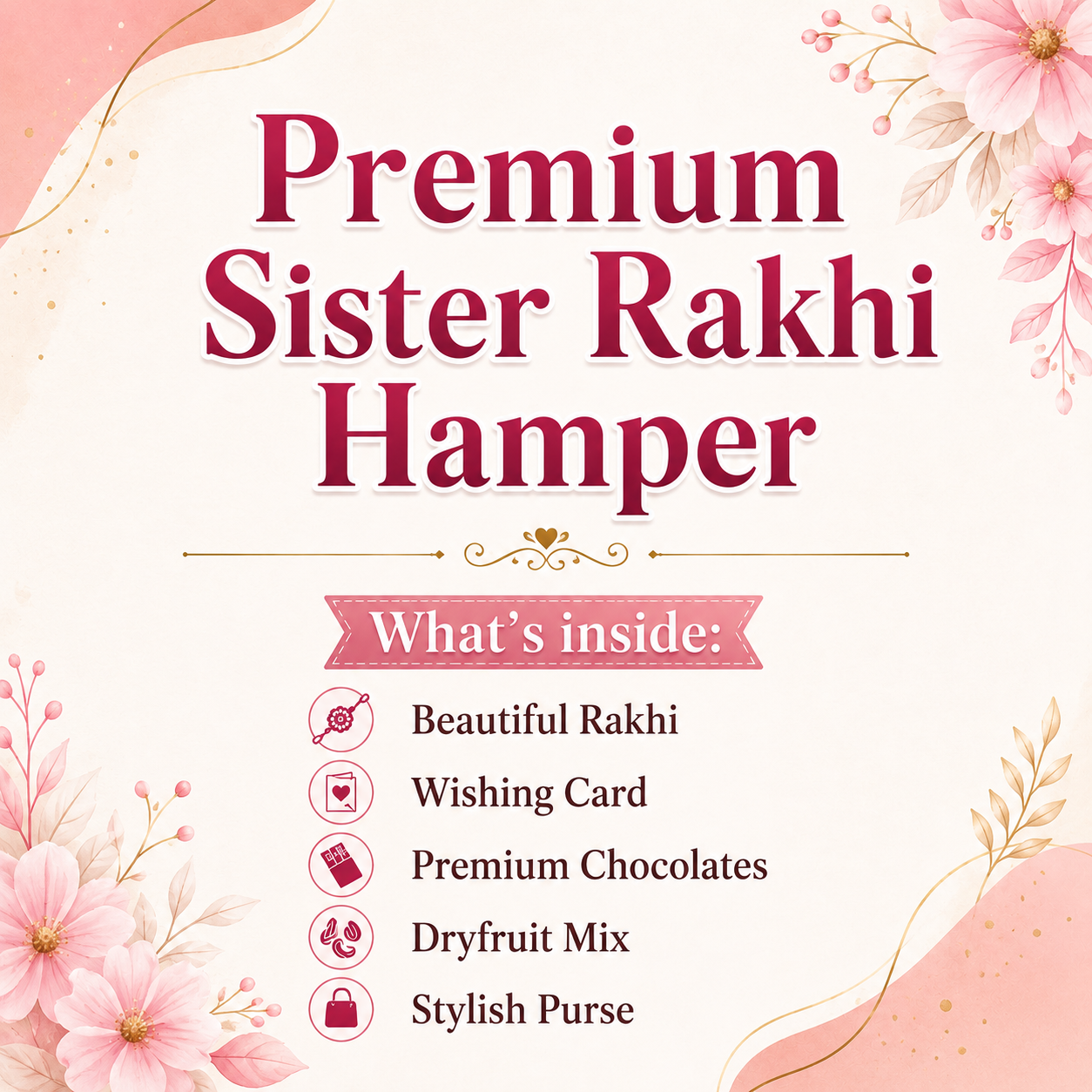 Premium Sister Rakhi Hamper